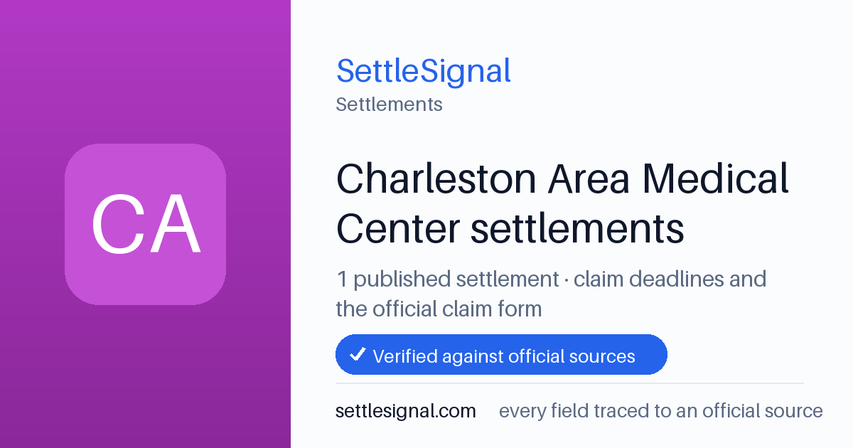 SettleSignal  — a published collection of class-action and refund settlement records with eligibility, payout, deadline, and evidence status.