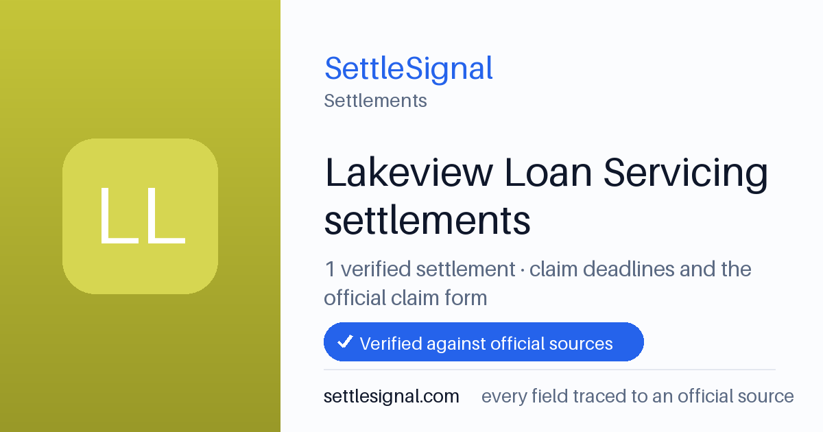 SettleSignal  — a verified collection of class-action and refund settlements, each with eligibility, payout, and claim-deadline details checked against its official source.